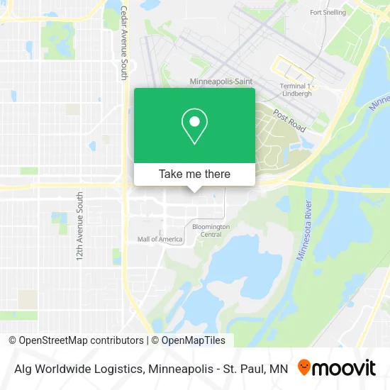 Mapa de Alg Worldwide Logistics