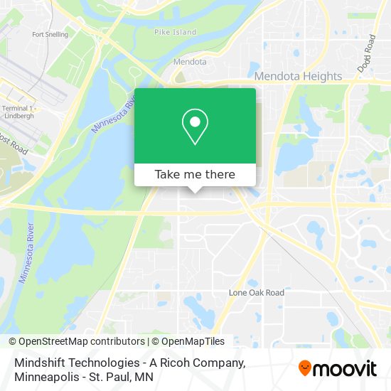 Mindshift Technologies - A Ricoh Company map