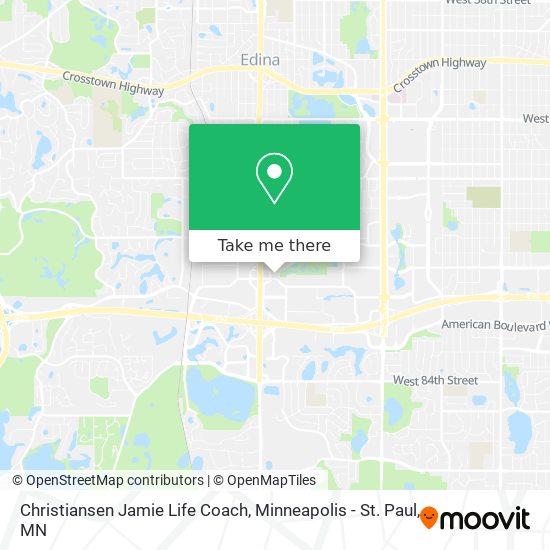 Christiansen Jamie Life Coach map