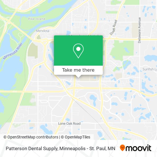 Patterson Dental Supply map