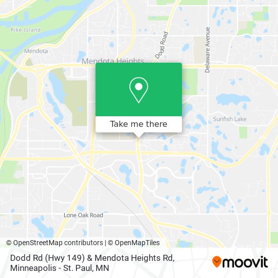 Dodd Rd (Hwy 149) & Mendota Heights Rd map