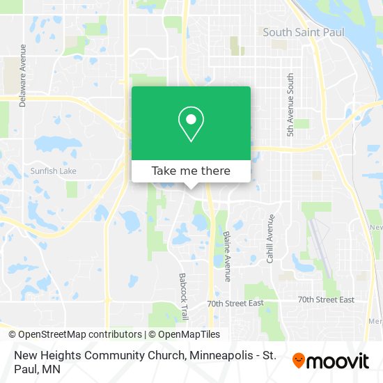 Mapa de New Heights Community Church