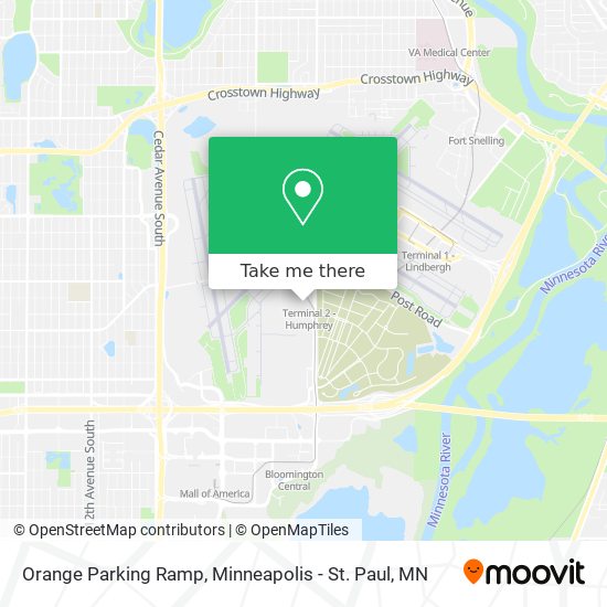 Mapa de Orange Parking Ramp