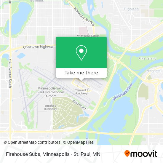 Firehouse Subs map