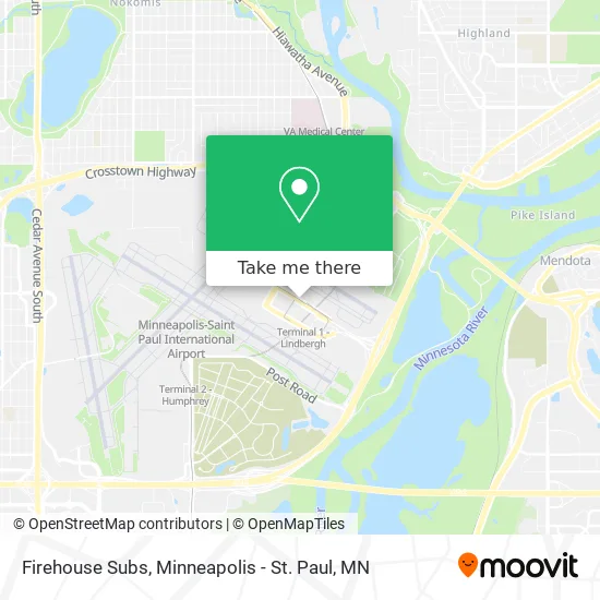 Firehouse Subs map