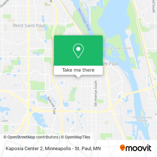 Kaposia Center 2 map