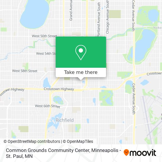 Common Grounds Community Center map