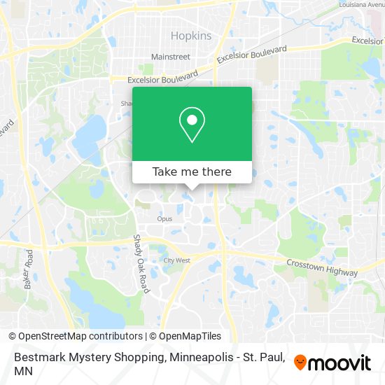 Mapa de Bestmark Mystery Shopping