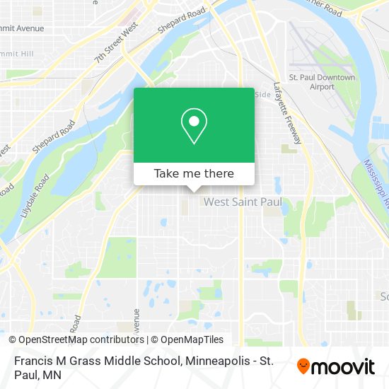 Mapa de Francis M Grass Middle School