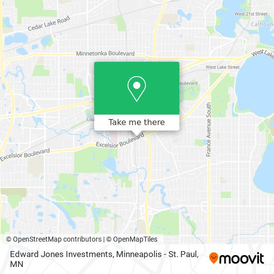 Edward Jones Investments map
