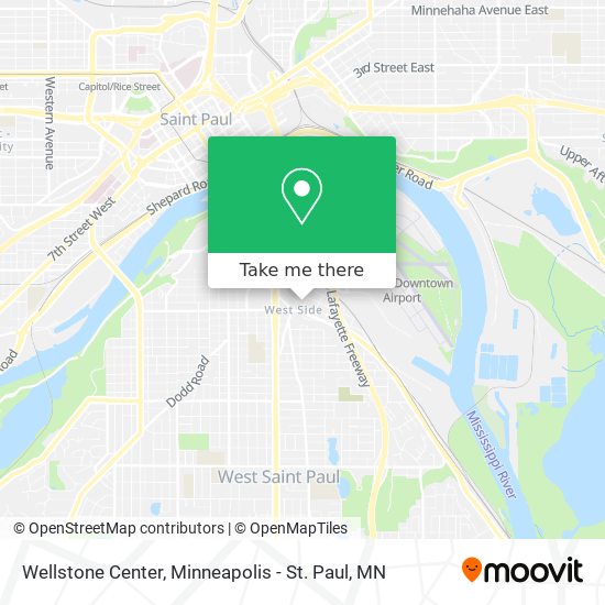 Wellstone Center map