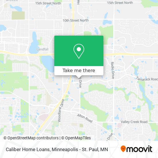Caliber Home Loans map