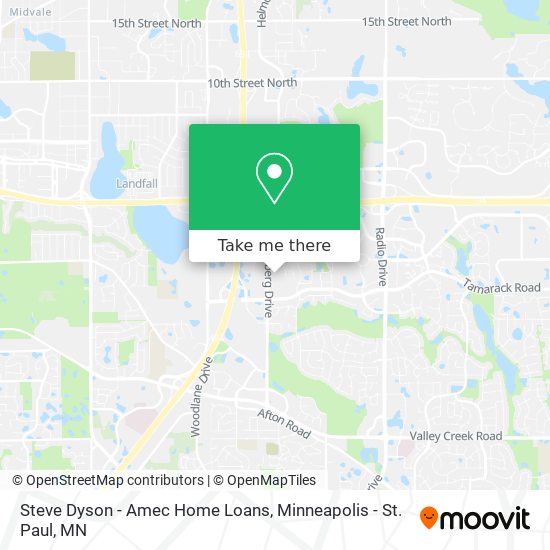 Mapa de Steve Dyson - Amec Home Loans