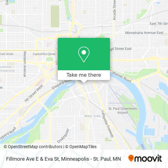 Mapa de Fillmore Ave E & Eva St
