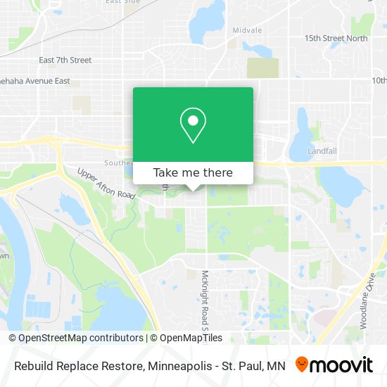 Mapa de Rebuild Replace Restore