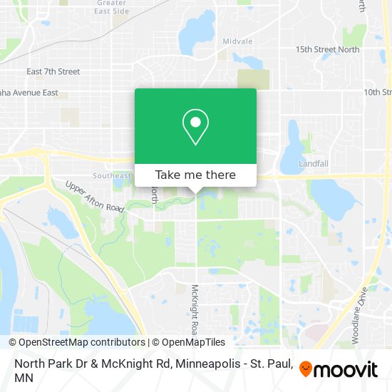 Mapa de North Park Dr & McKnight Rd