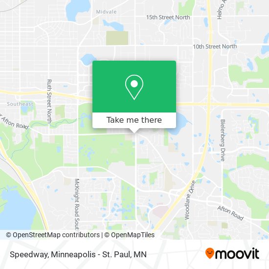 Speedway map