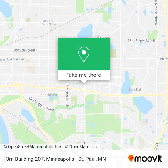 Mapa de 3m Building 207