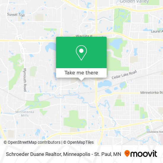 Schroeder Duane Realtor map