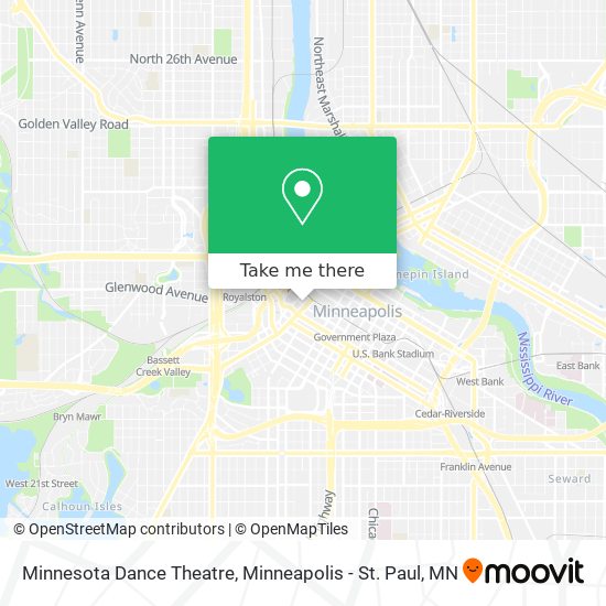 Minnesota Dance Theatre map