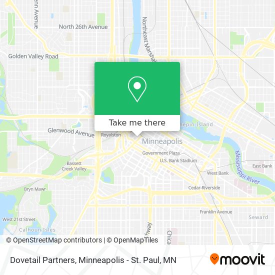 Dovetail Partners map