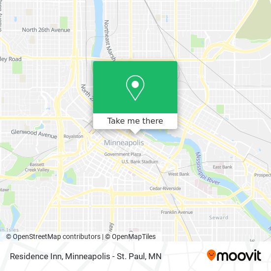 Mapa de Residence Inn