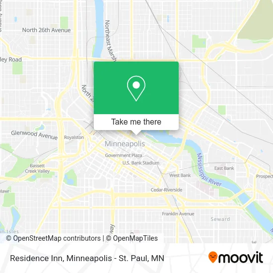 Residence Inn map