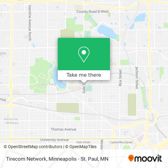 Tirecom Network map