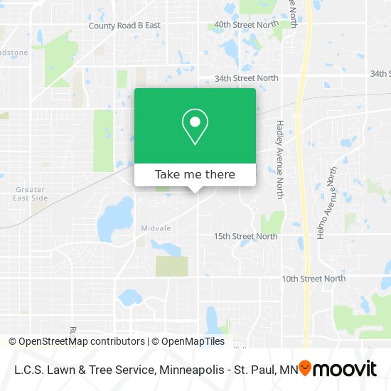 Mapa de L.C.S. Lawn & Tree Service
