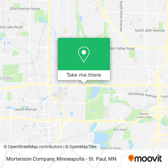 Mortenson Company map