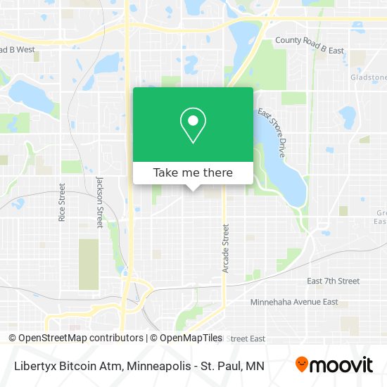 Libertyx Bitcoin Atm map