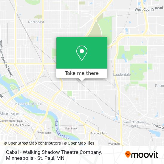 Mapa de Cabal - Walking Shadow Theatre Company