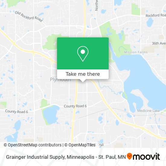 Grainger Industrial Supply map