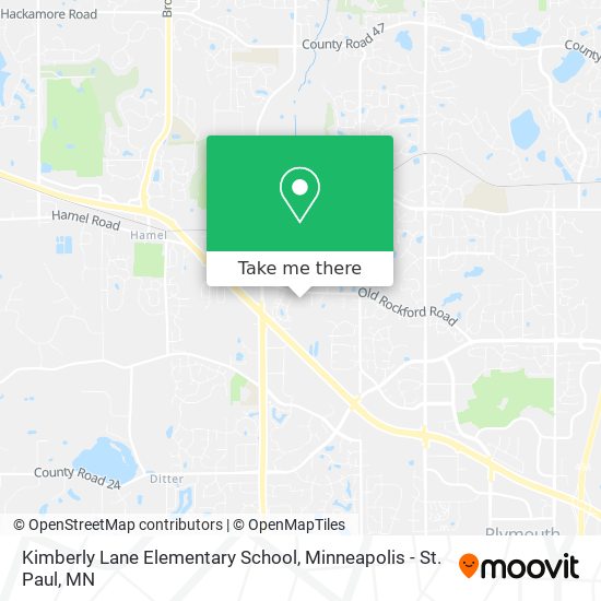 Mapa de Kimberly Lane Elementary School