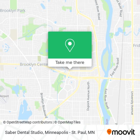 Saber Dental Studio map