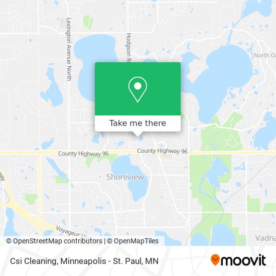 Csi Cleaning map
