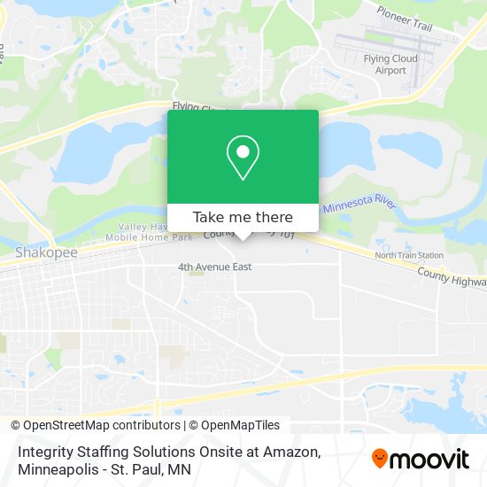 Mapa de Integrity Staffing Solutions Onsite at Amazon