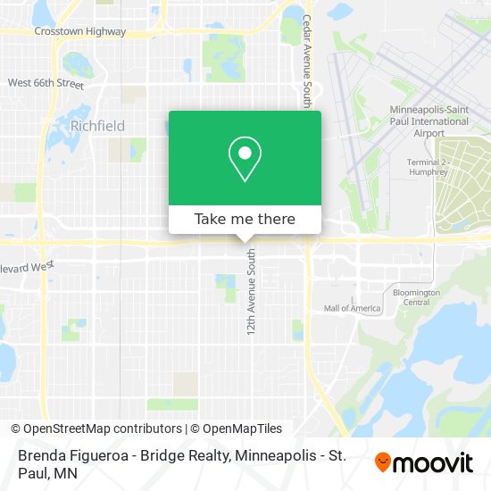 Brenda Figueroa - Bridge Realty map