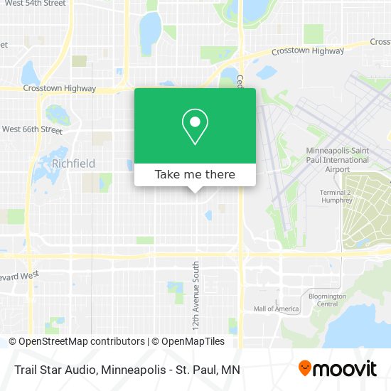 Trail Star Audio map