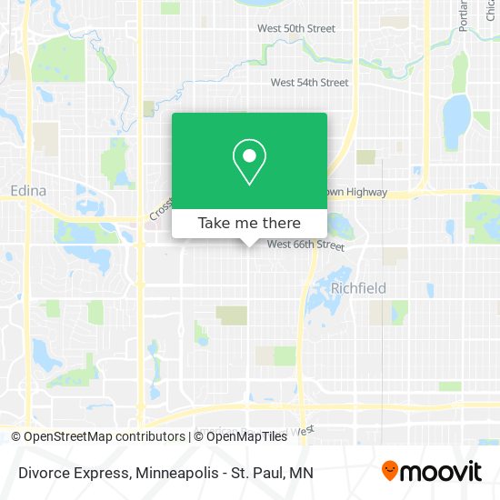 Divorce Express map