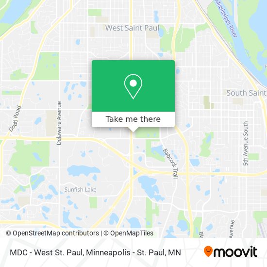 MDC - West St. Paul map