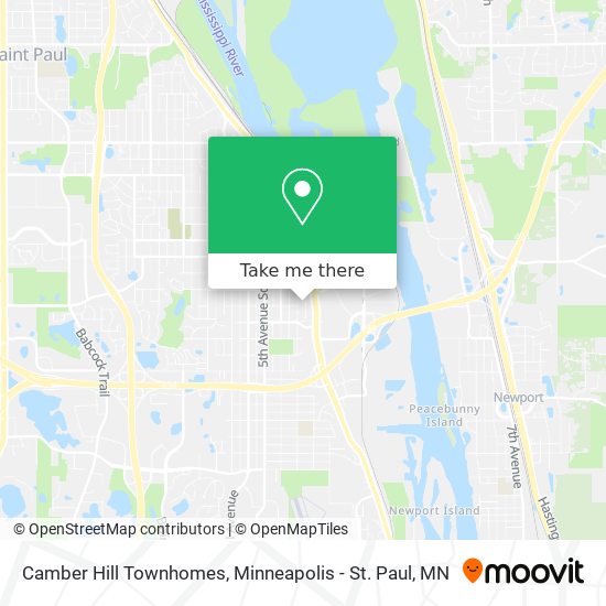 Camber Hill Townhomes map
