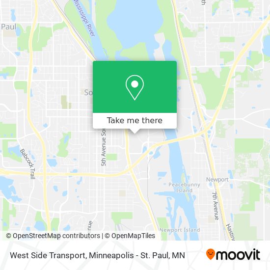 Mapa de West Side Transport