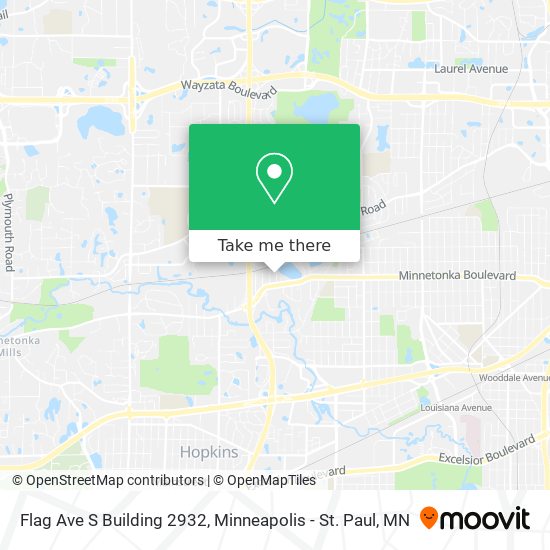 Flag Ave S Building 2932 map