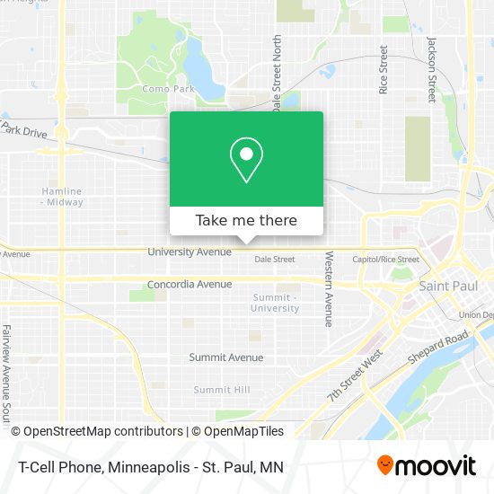 T-Cell Phone map