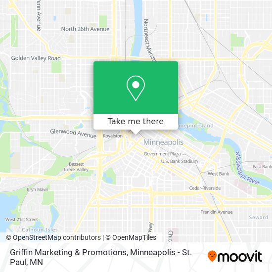 Griffin Marketing & Promotions map