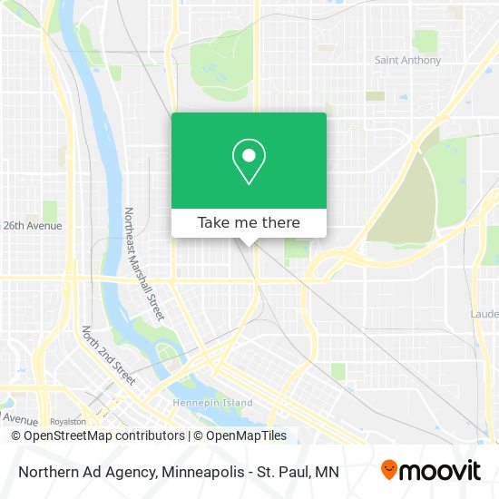 Mapa de Northern Ad Agency