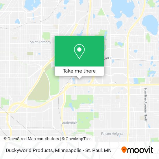 Mapa de Duckyworld Products