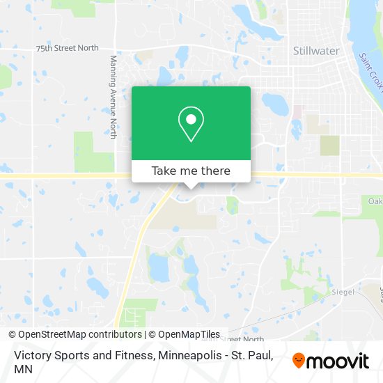 Mapa de Victory Sports and Fitness
