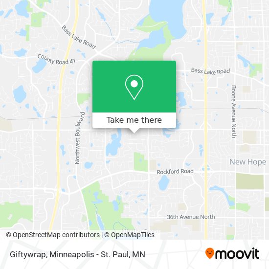 Giftywrap map